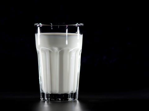 Ein Glas Milch am Tag