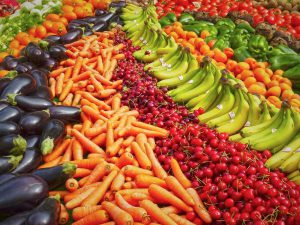 Obst und Gemüse: 5 am Tag