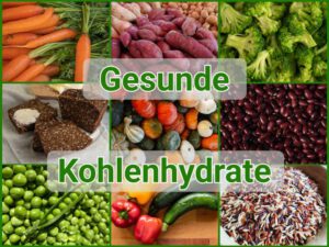 Gesunde Kohlenhydrate: Gemüse, Vollkornprodukte, Hülsenfrüchte